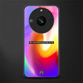 when you look at me back phone cover | glass case for realme 11 pro 5g