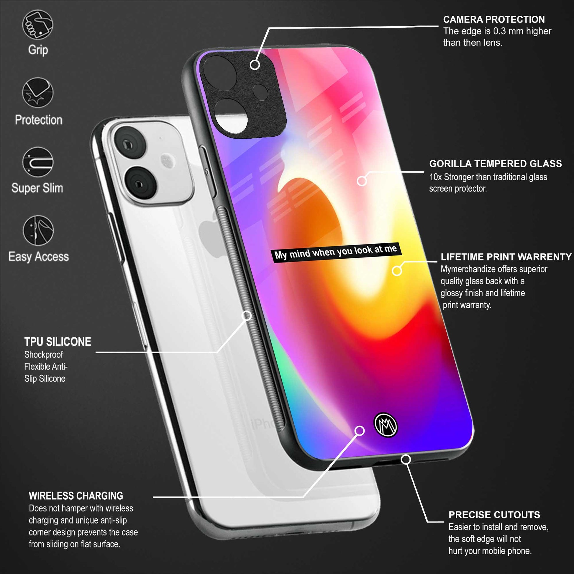 when you look at me glass case for samsung galaxy m30s image-4
