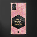 whiskey in a teacup glass case for samsung galaxy m31s image