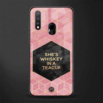 whiskey in a teacup glass case for vivo y19 image
