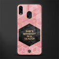 whiskey in a teacup glass case for samsung galaxy m10s image