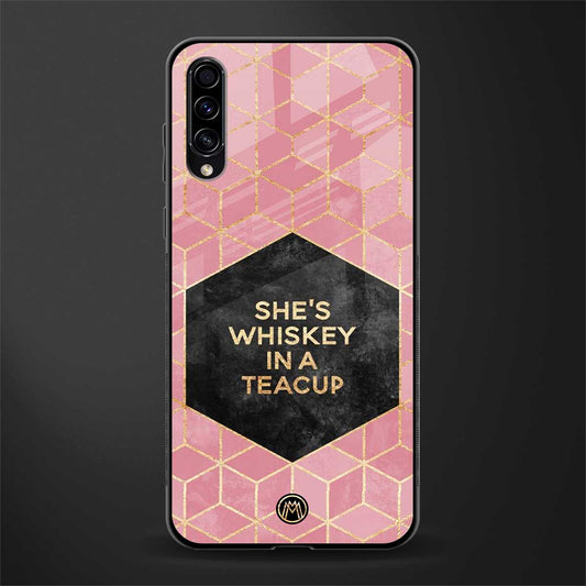 whiskey in a teacup glass case for samsung galaxy a70 image