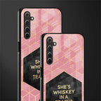 whiskey in a teacup glass case for realme 6i image-2