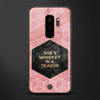 whiskey in a teacup glass case for samsung galaxy s9 plus image