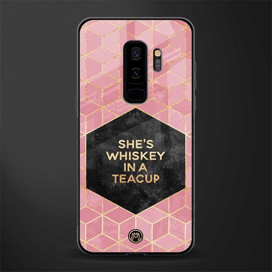 whiskey in a teacup glass case for samsung galaxy s9 plus image