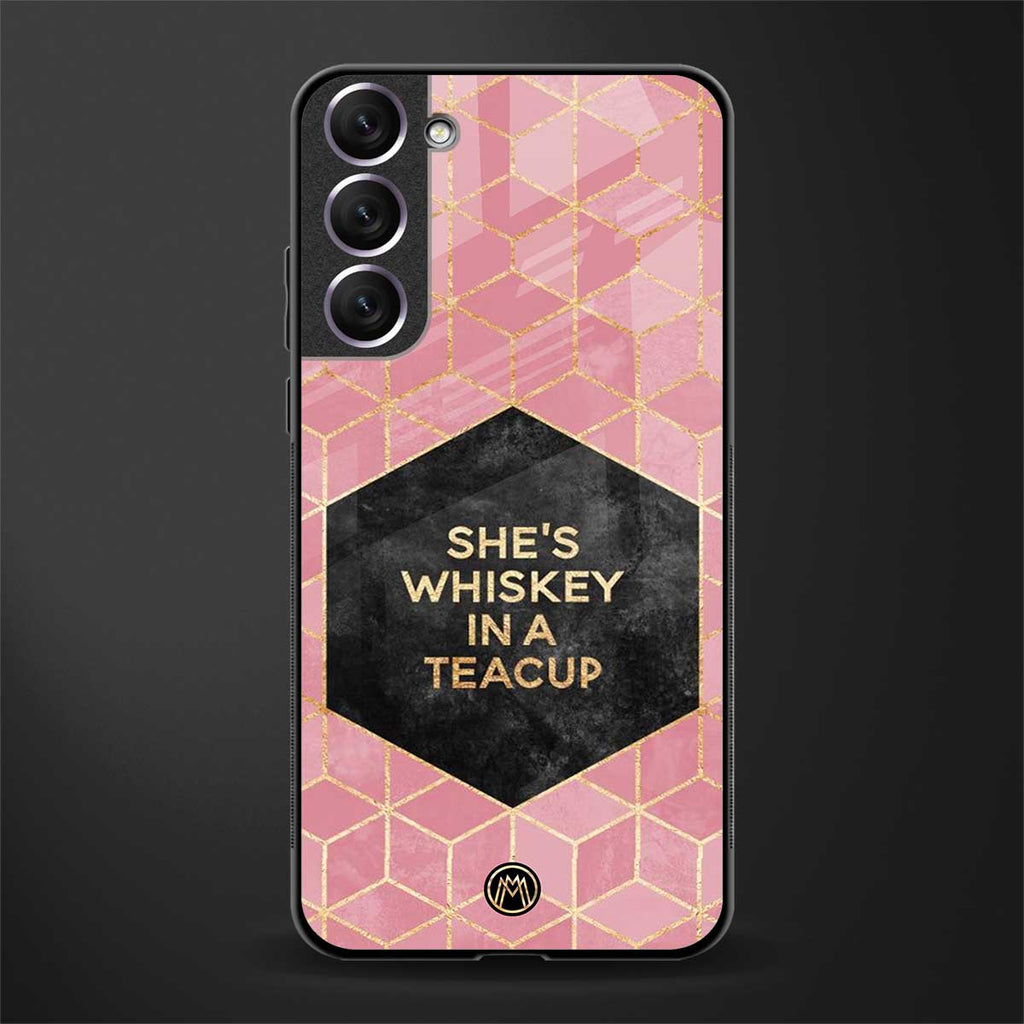 whiskey in a teacup glass case for samsung galaxy s21 fe 5g image
