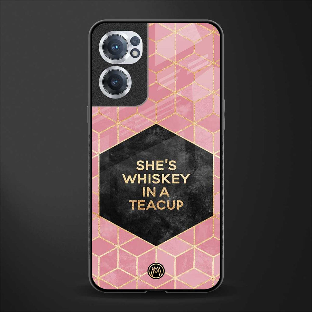 whiskey in a teacup glass case for oneplus nord ce 2 5g image