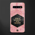 whiskey in a teacup glass case for samsung galaxy s10 plus image