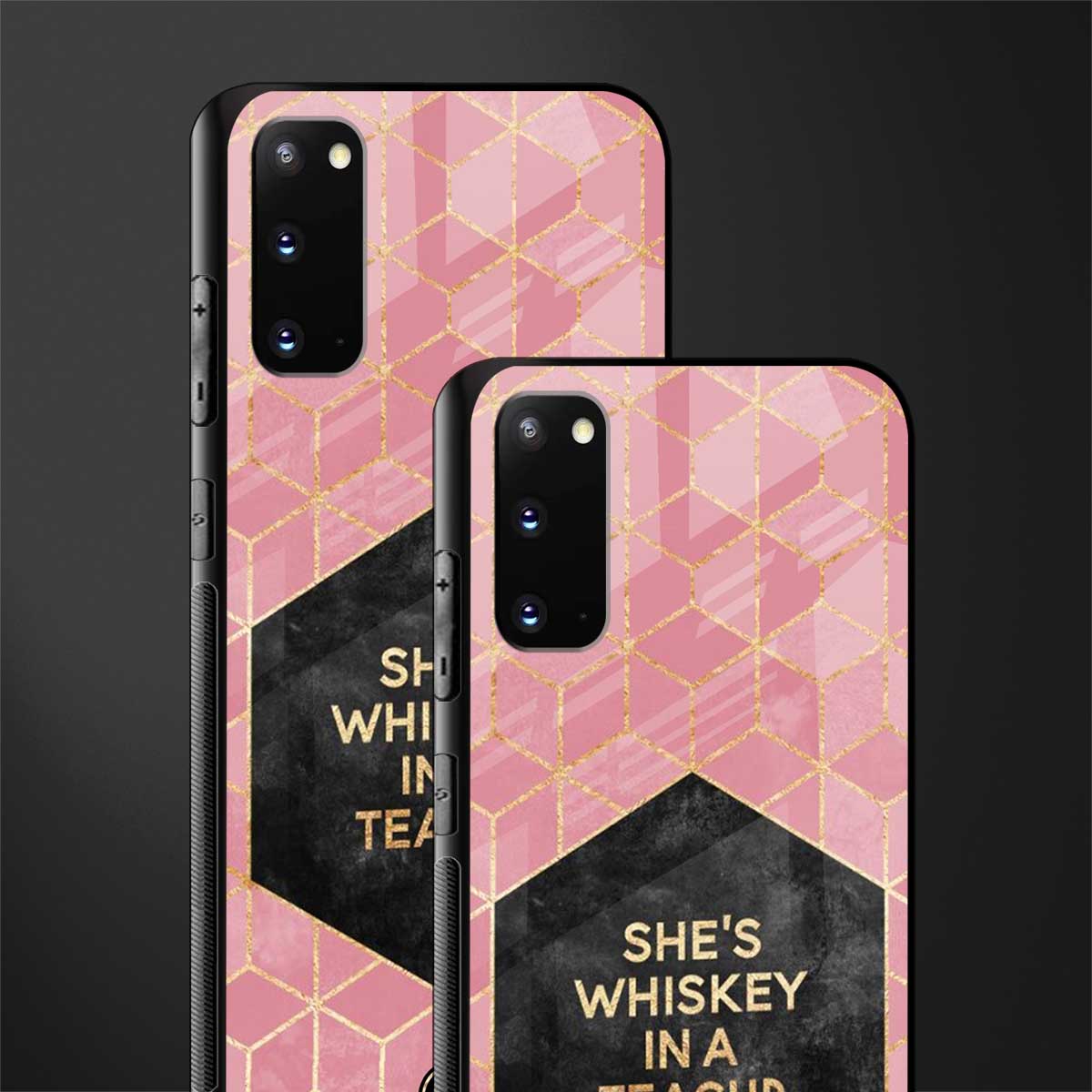 whiskey in a teacup glass case for samsung galaxy s20 image-2