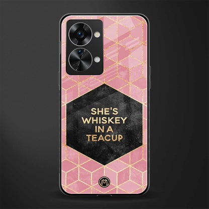 whiskey in a teacup glass case for phone case | glass case for oneplus nord 2t 5g