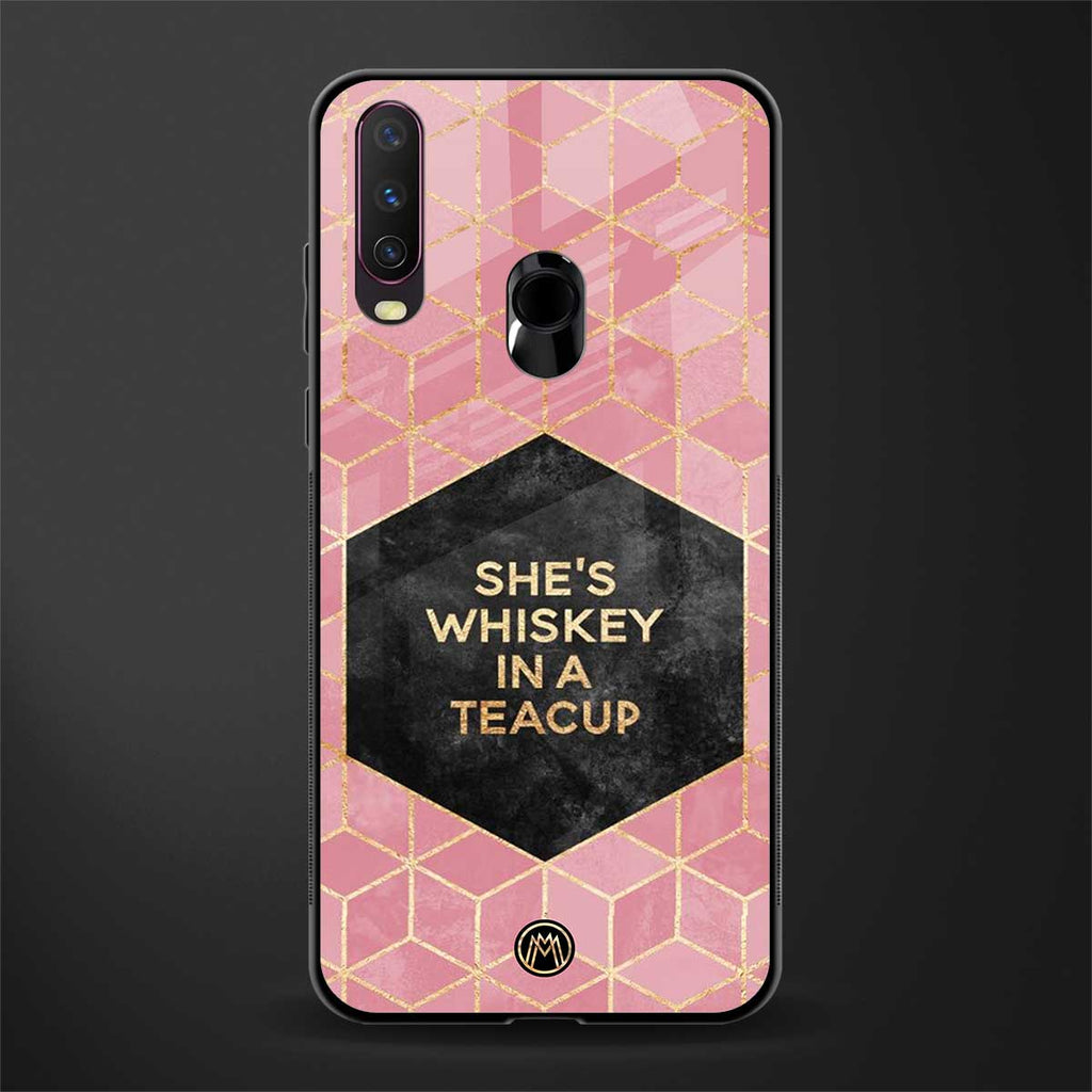 whiskey in a teacup glass case for vivo y17 image