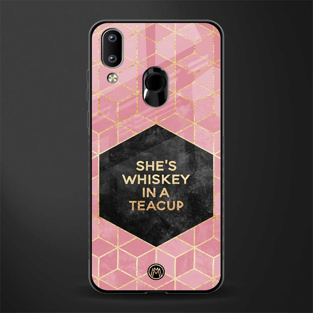 whiskey in a teacup glass case for vivo y93 image