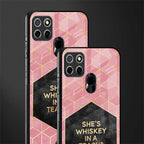 whiskey in a teacup glass case for realme c25 realme c25s image-2