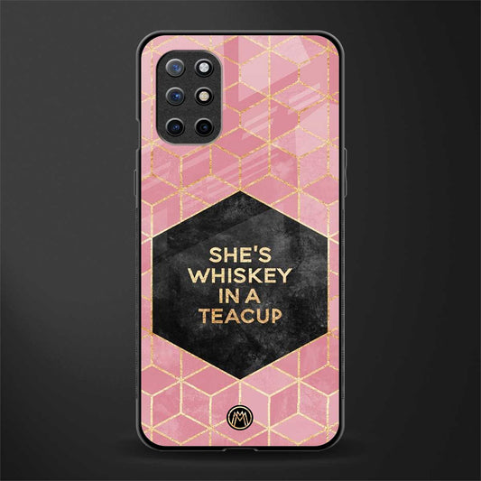 whiskey in a teacup glass case for oneplus 8t image