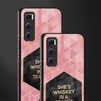 whiskey in a teacup glass case for vivo v20 se image-2