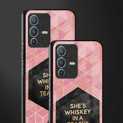 whiskey in a teacup glass case for vivo v23 pro 5g image-2