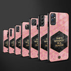 whiskey in a teacup back phone cover | glass case for samsung galaxy a73 5g