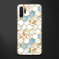 white marble tiles glass case for samsung galaxy note 10 plus image