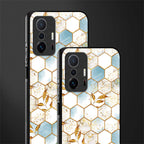 white marble tiles glass case for mi 11t pro 5g image-2