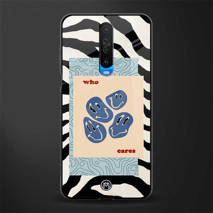 who cares glass case for poco x2 image