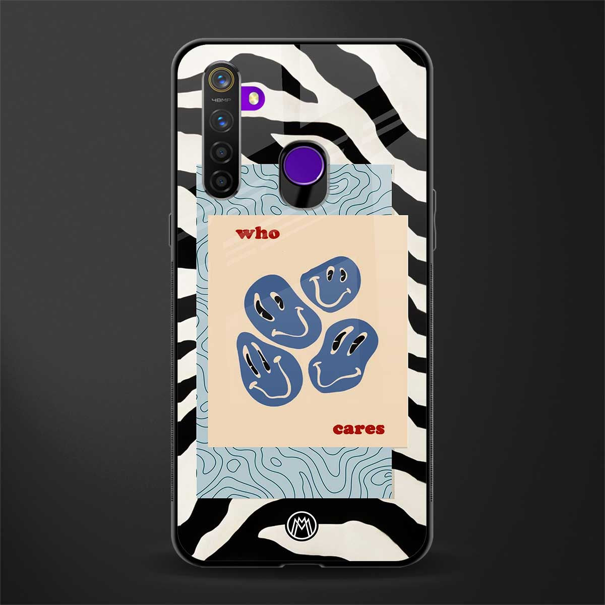 who cares glass case for realme 5 pro image