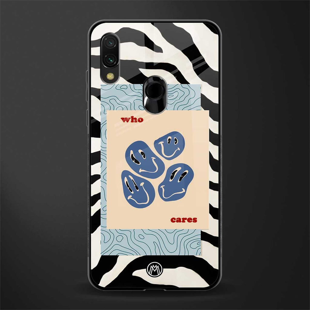 who cares glass case for redmi note 7 pro image