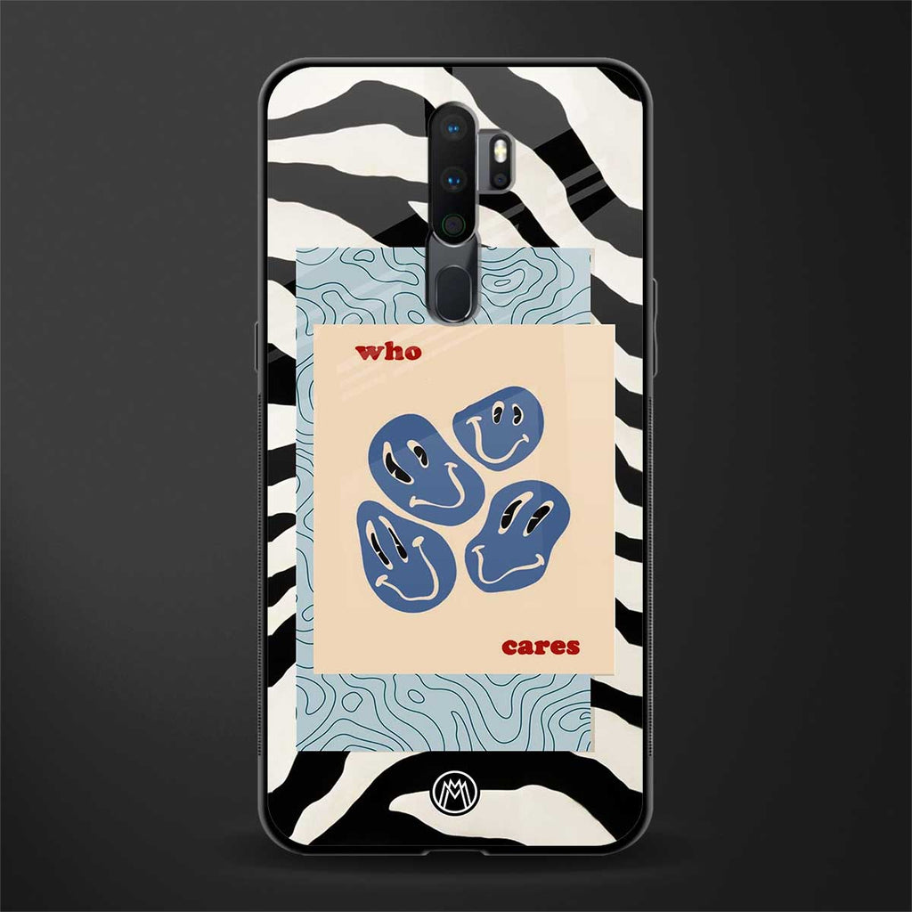 who cares glass case for oppo a9 2020 image