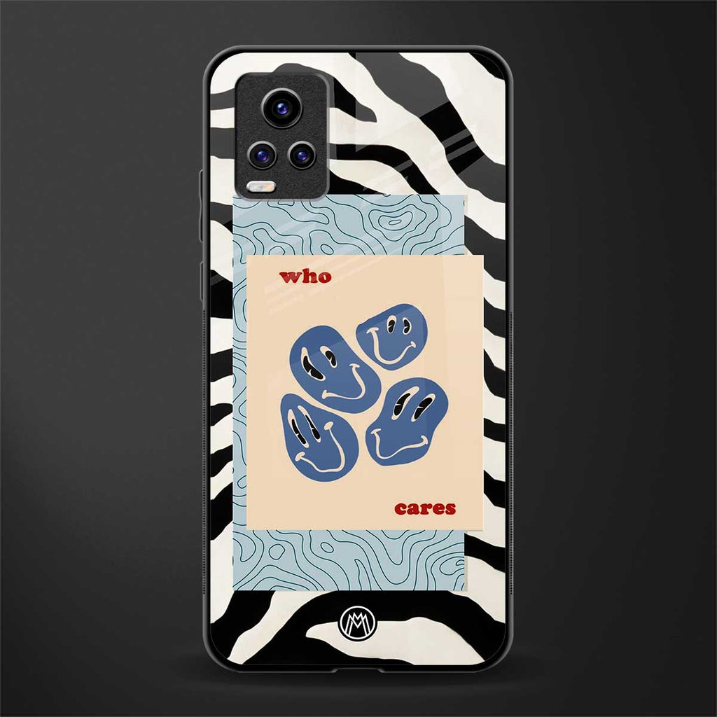 who cares back phone cover | glass case for vivo y73
