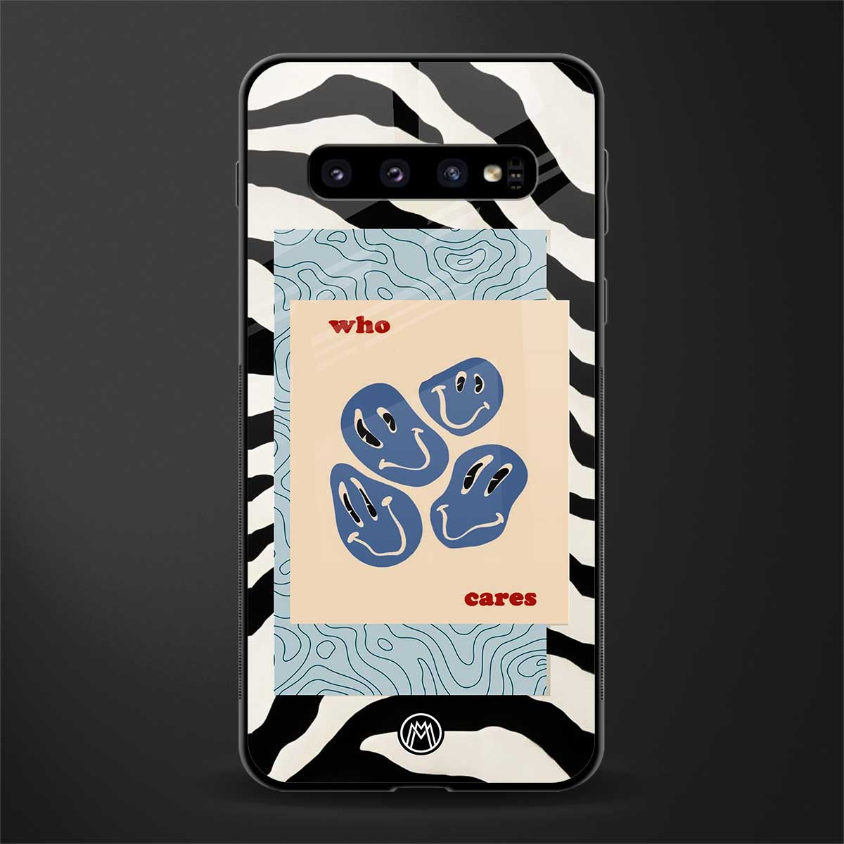 who cares glass case for samsung galaxy s10 plus image