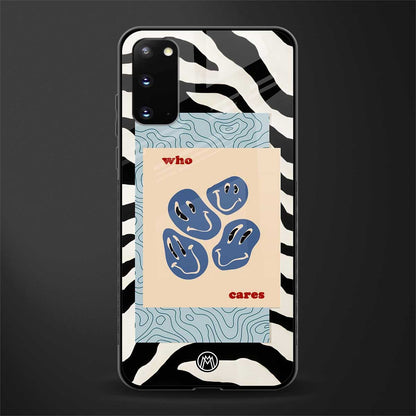 who cares glass case for samsung galaxy s20 image