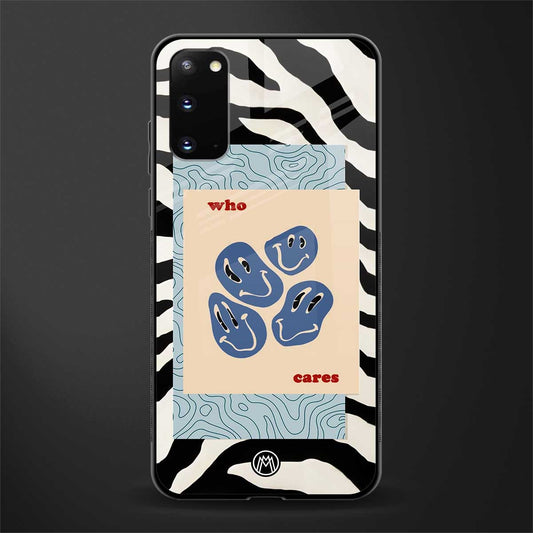 who cares glass case for samsung galaxy s20 image