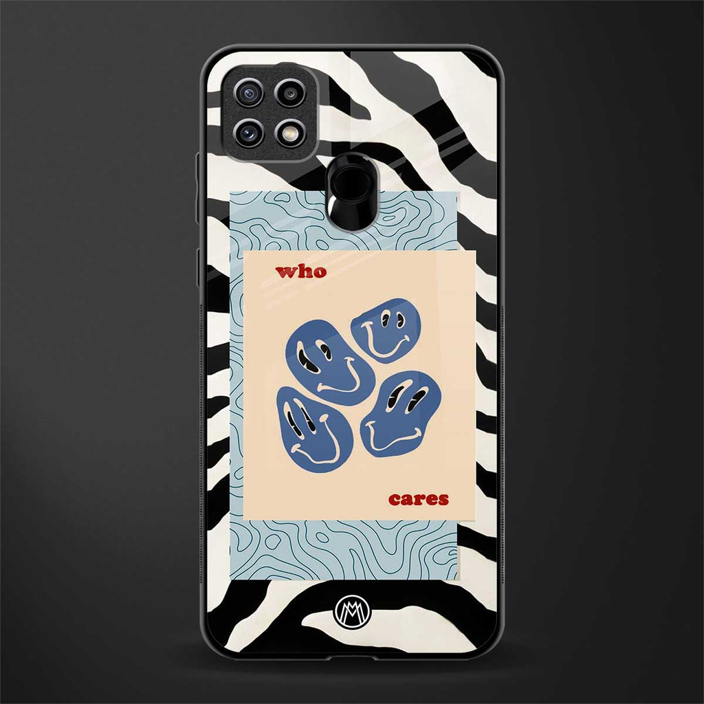 who cares glass case for oppo a15 image