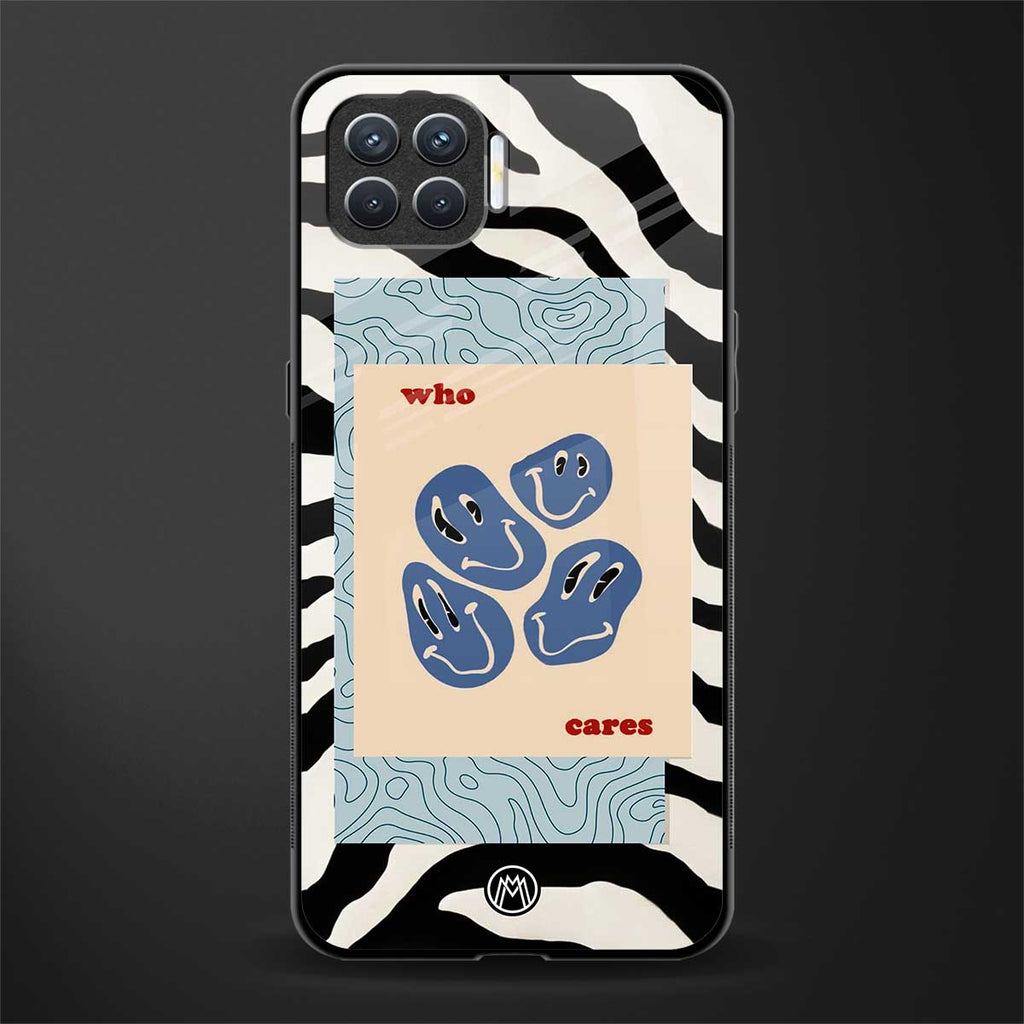 who cares glass case for oppo f17 image