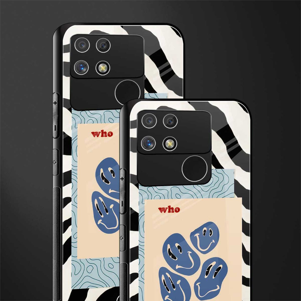 who cares back phone cover | glass case for realme narzo 50a
