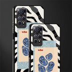 who cares back phone cover | glass case for redmi note 11 pro plus 4g/5g