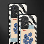 who cares back phone cover | glass case for samsung galaxy a73 5g