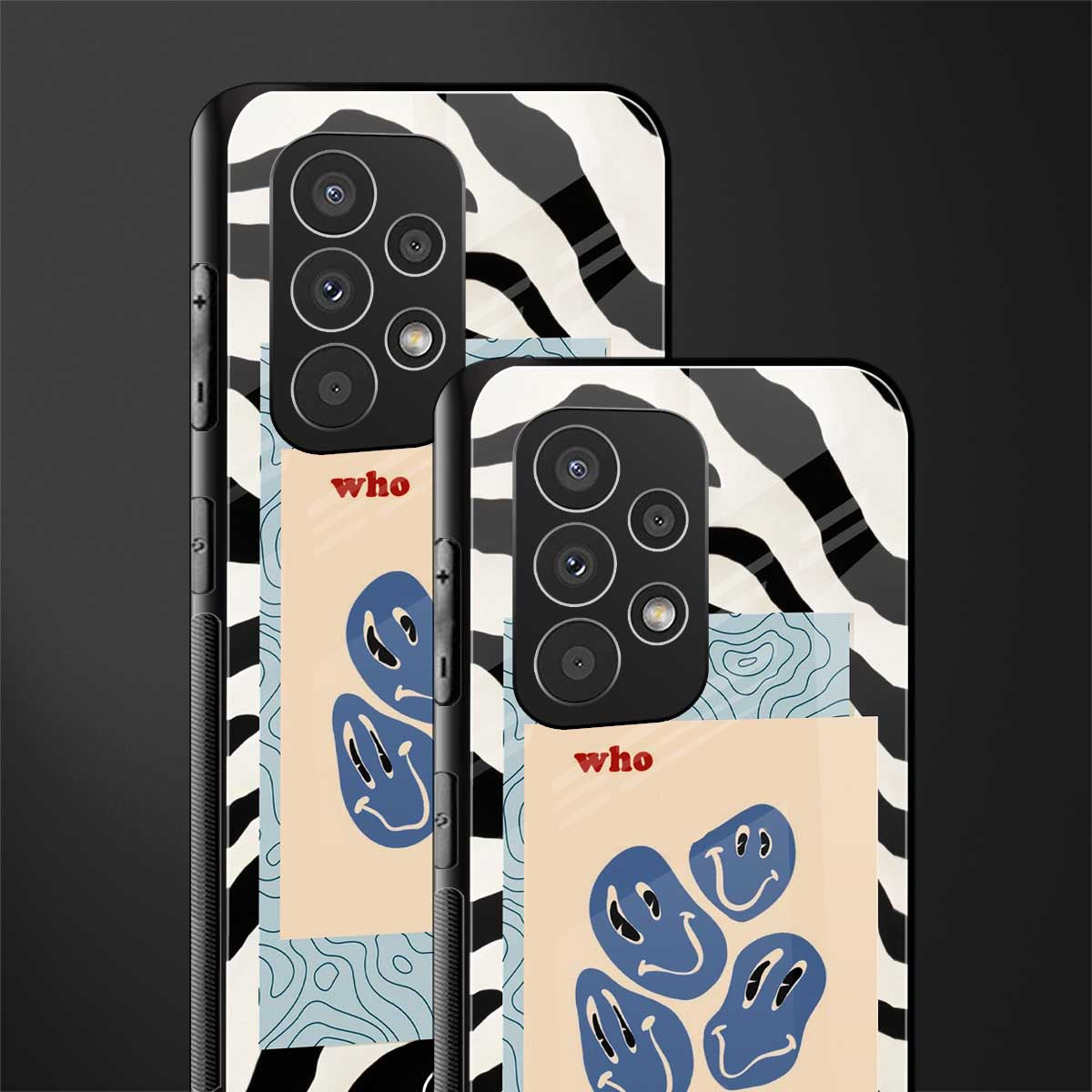 who cares back phone cover | glass case for samsung galaxy a73 5g