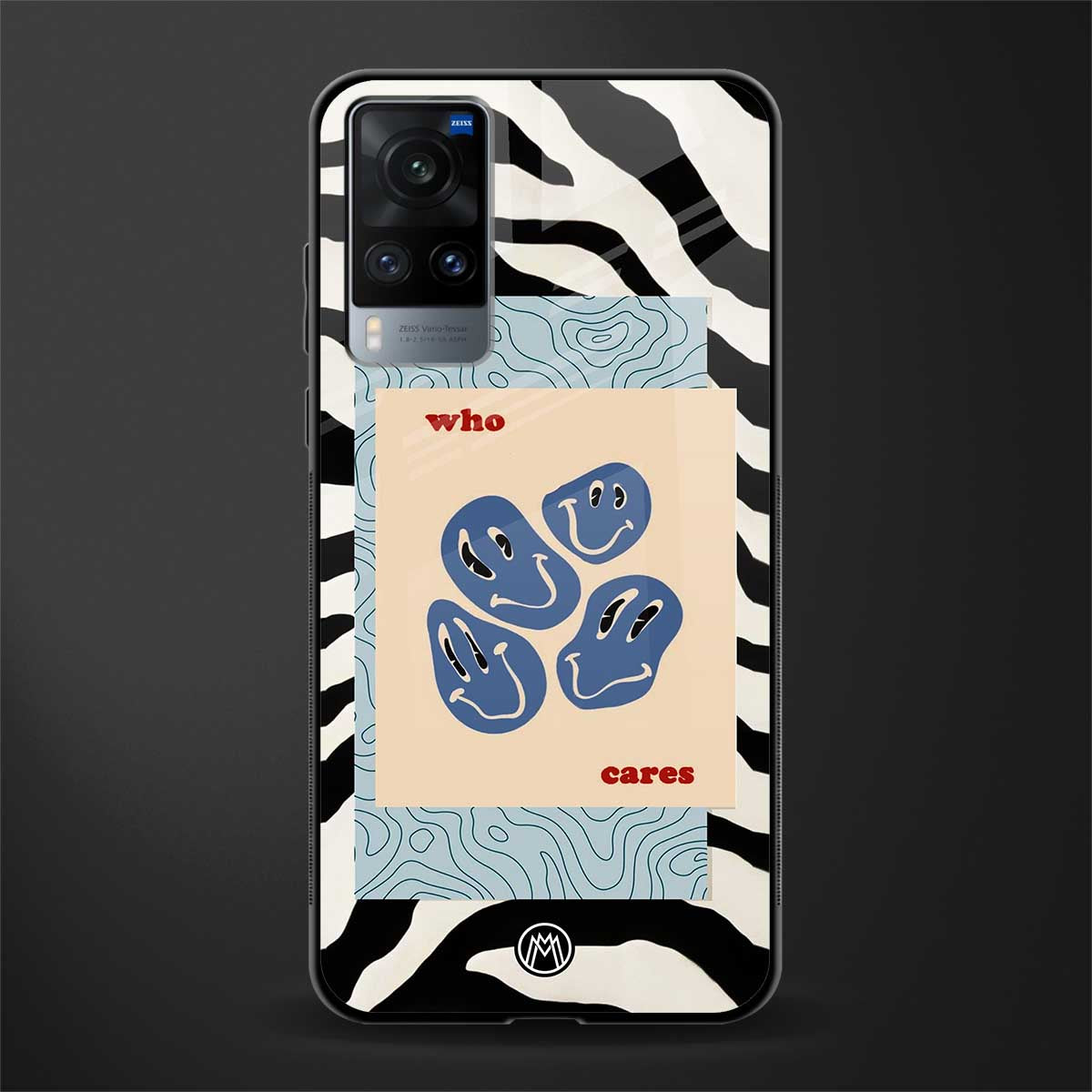 who cares glass case for vivo x60 image
