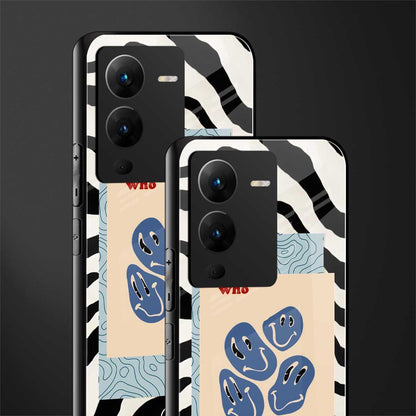 who cares back phone cover | glass case for vivo v25 pro 5g