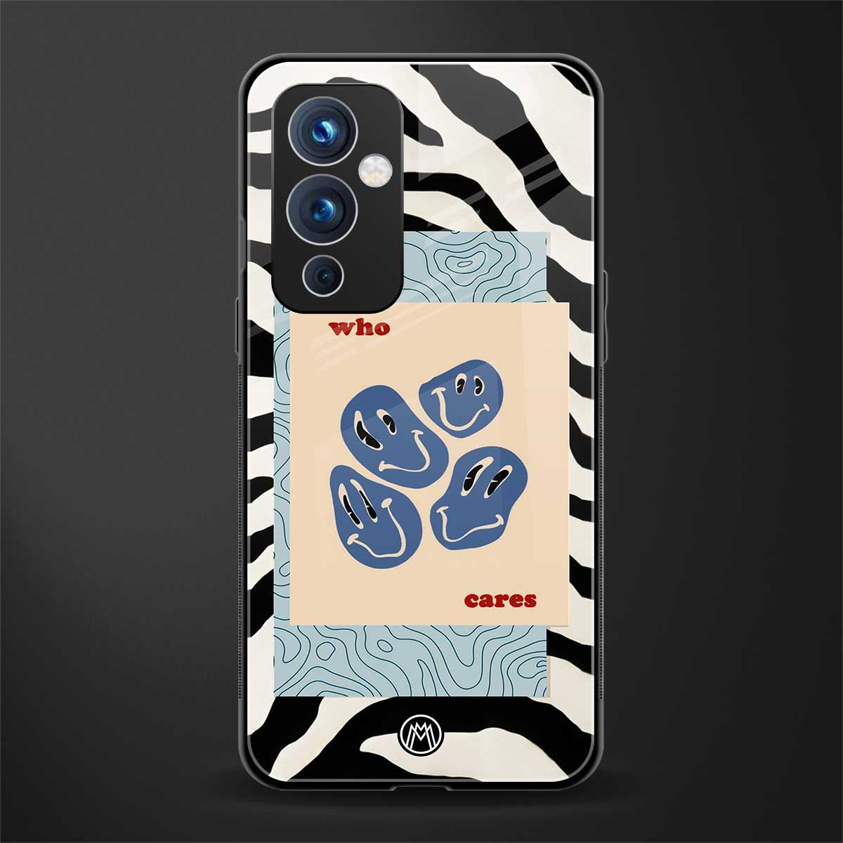 who cares back phone cover | glass case for oneplus 9