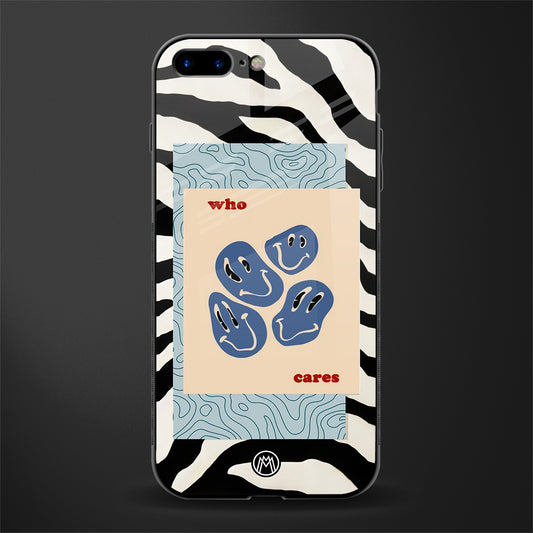 who cares glass case for iphone 7 plus image