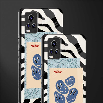 who cares back phone cover | glass case for vivo v21e 4g