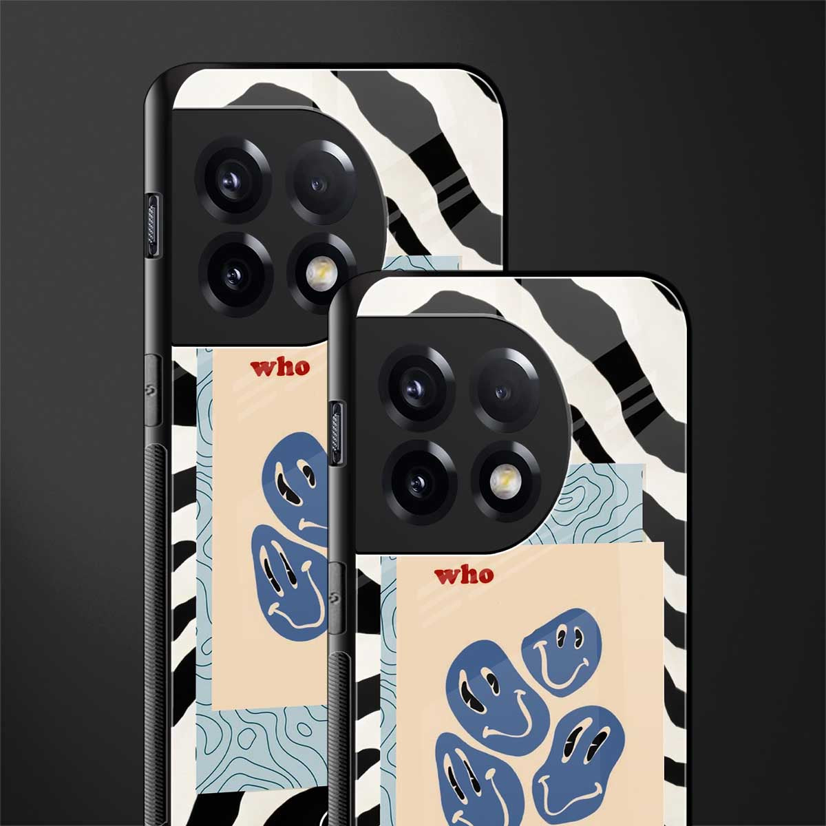 who cares back phone cover | glass case for oneplus 11r