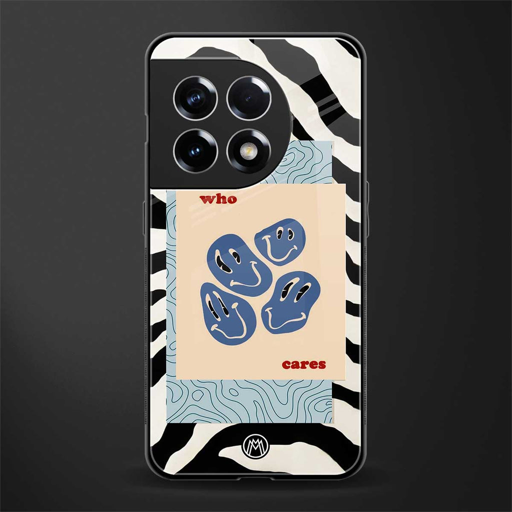 who cares back phone cover | glass case for oneplus 11r