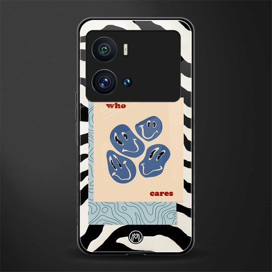 who cares back phone cover | glass case for iQOO 9 Pro