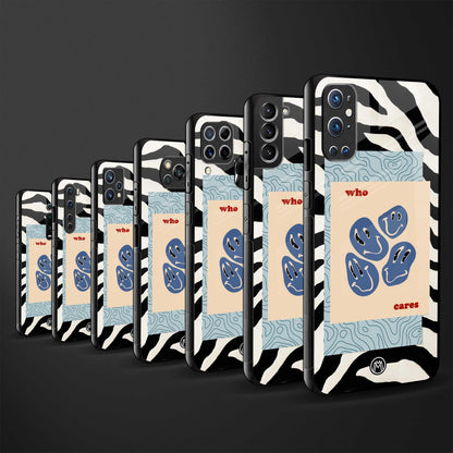who cares back phone cover | glass case for samsung galaxy a14 5g