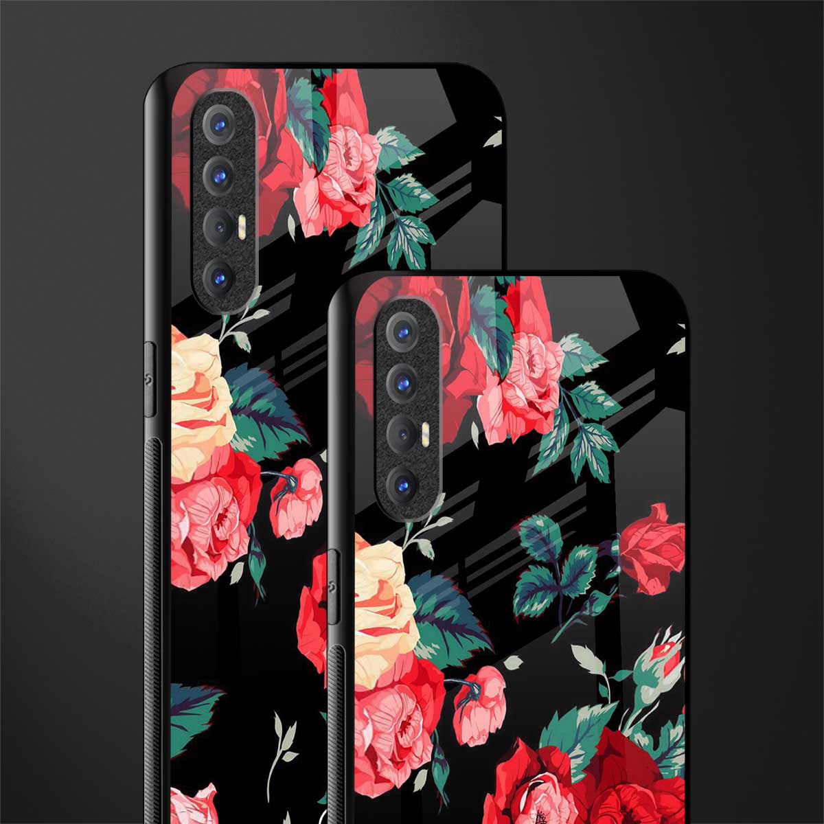 wildflower glass case for oppo reno 3 pro image-2