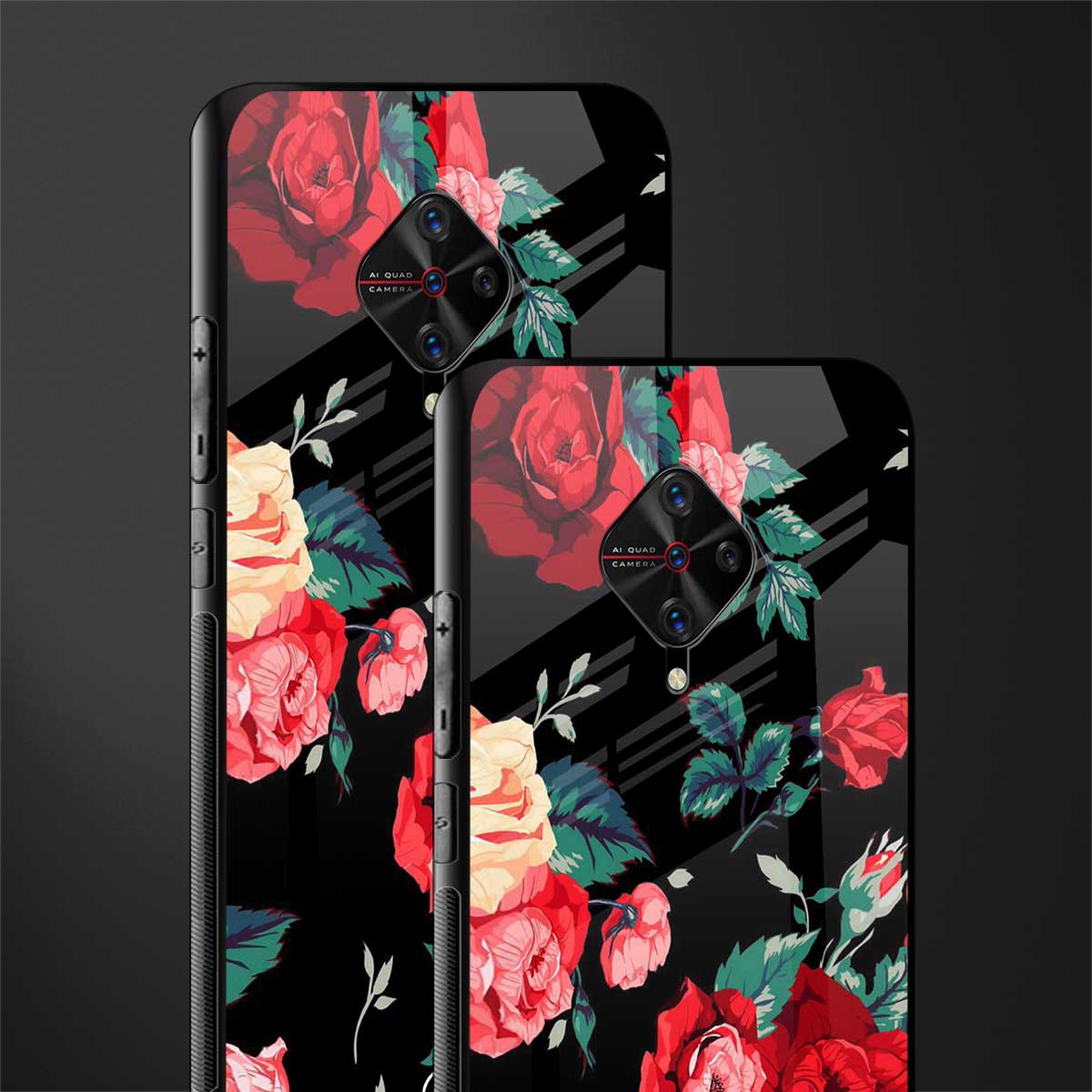 wildflower glass case for vivo s1 pro image-2