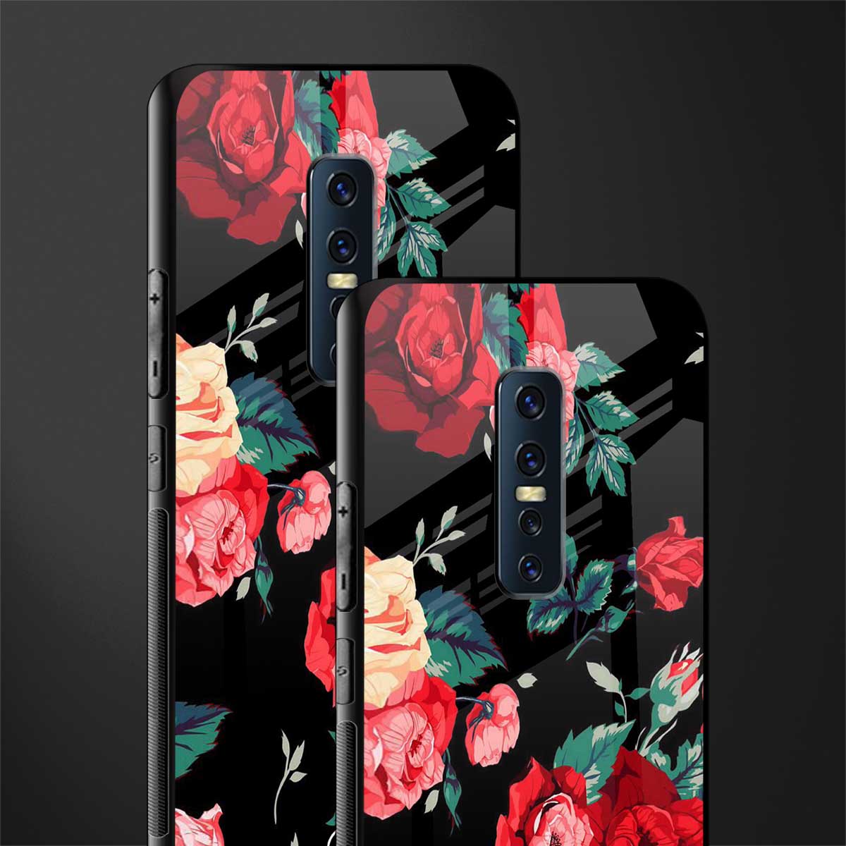 wildflower glass case for vivo v17 pro image-2