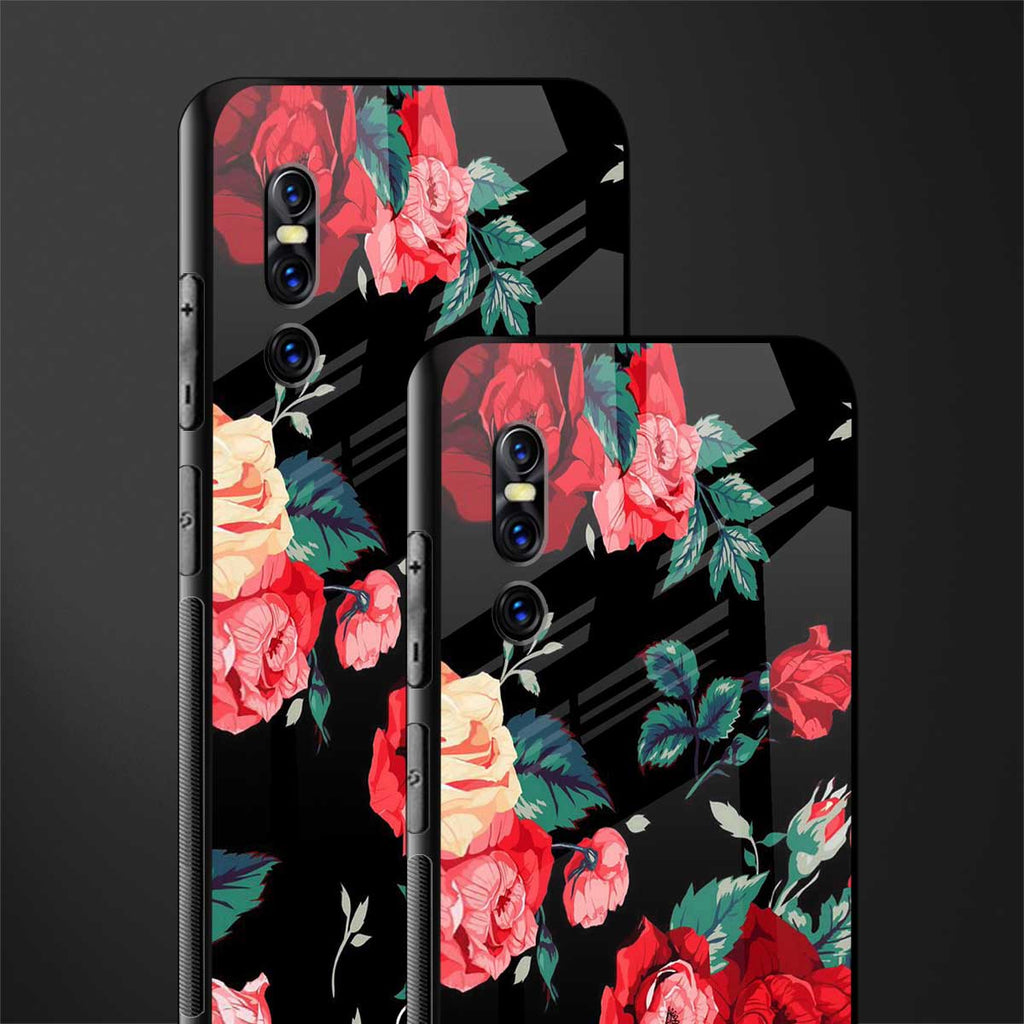 wildflower glass case for vivo v15 pro image-2